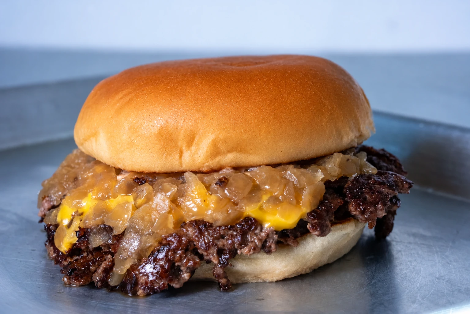 Shooby’s smash cheeseburger